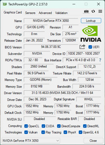 Palit RTX 3050 Dual 8GB (8 foto / 10)