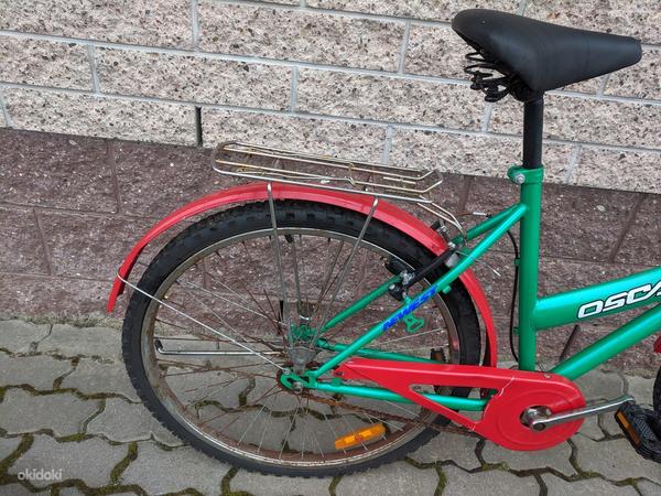 Roheline jalgratas Oscar. Зелёный велосипед Oscar (фото #2)