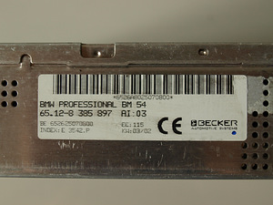 BM 54 BMW Raadiomoodul (3 foto / 4)