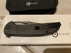 Civivi Ortis carbon damaskus taskunuga (2 foto / 3)