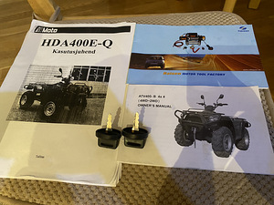 4x4 ATV Odes 400cc + sahk. Läbisõit 700km (9 foto / 10)