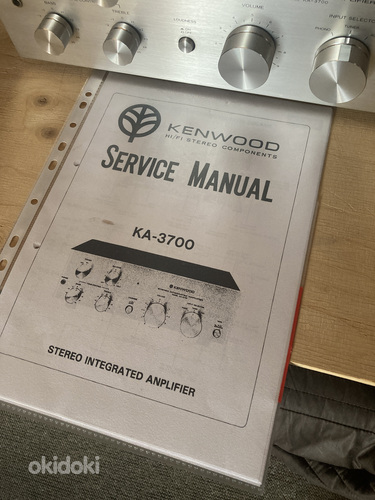 Усилитель kenwood KA-3700 и тюнер KT-5300 (фото #4)