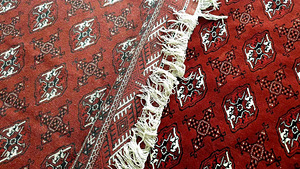 Шикарный туркменский ковёр ручной работы из Ирана