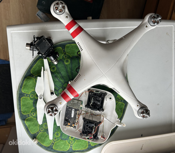 DJI Phantom varuosad.