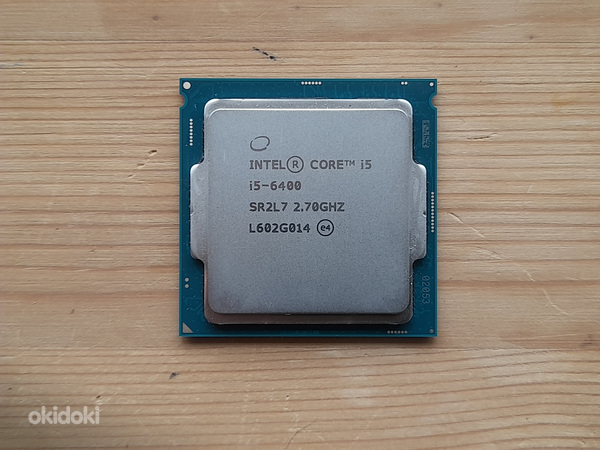 Intel Core i5 6400, 2.7Ghz - 3.3Ghz 4C/4T, LGA1151 (foto #1)