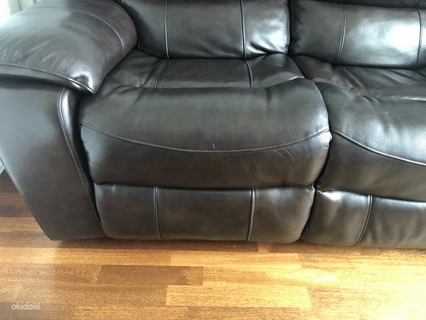 Продам кожаный диван (как новый!) (фото #7)