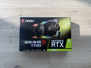 MSI Geforce RTX 2080 Ti Gaming Trio X 11GB RGB videokaart (1 foto / 2)
