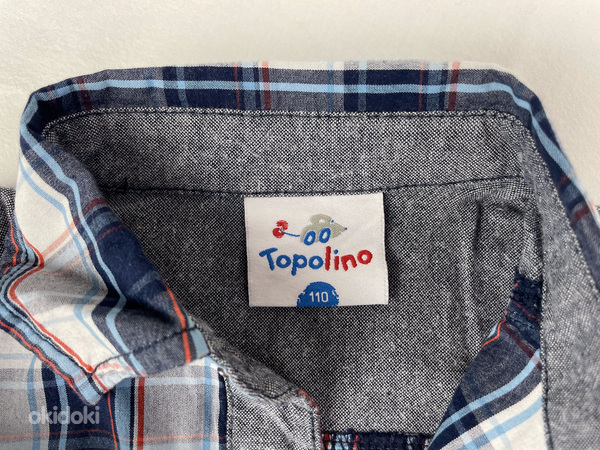 Рубашка детская Topolino 110 размер (фото #2)