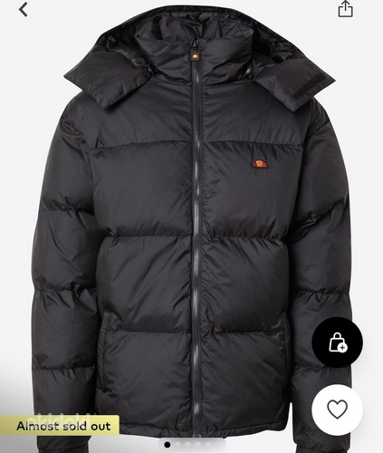 ELLESSE Winter Jacket 'Dappiani' in Black
