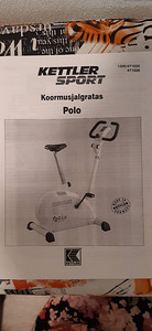 Koormusjalgratas Kettler Polo / Kettler Polo Exercise Bike (3 foto / 3)