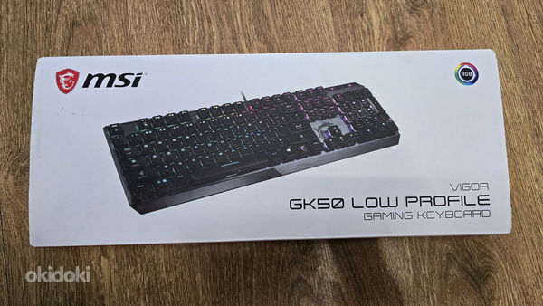 Игровая клавиатура MSI vigor GK50