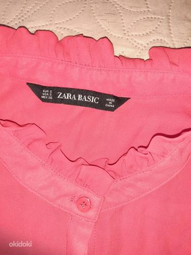 Zara Basic очаровательная красная блузка s.S (фото #3)