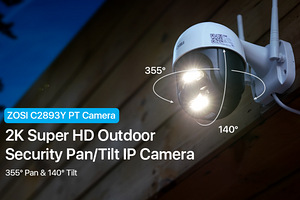 ZOSI valvekaamera 1080P WiFi IP välikaamera prožektoriga (2 foto / 5)