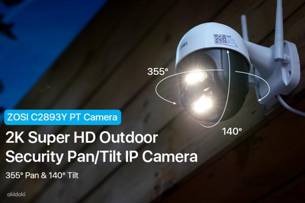 Камера видеонаблюдения zOSI 1080P WiFi IP уличная камера с п (фото #2)