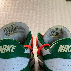 Nike Dunk Low Off-White Pine Green (6 foto / 8)