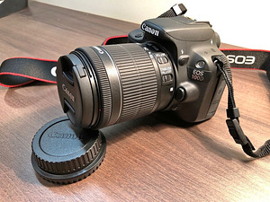 Canon EOS 100D kaamera, objektiiv Canon 18-55mm (3 foto / 4)
