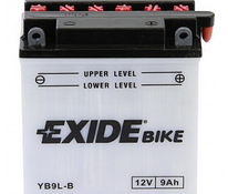 Аккумулятор 9А EXIDE EB9L-B = YB9L-B
