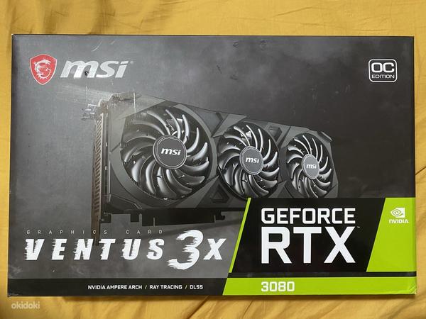 MSI GeForce RTX 3080 VENTUS 3X 10G OC (фото #1)