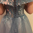 Новое голубое вечернее платье (США) (фото #3)