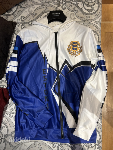 Estonia Эстонская тематическая толстовка 3XL, 4XL, 6XL!!