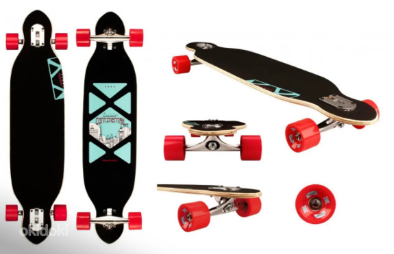 Longboard 38" Drop-through rula