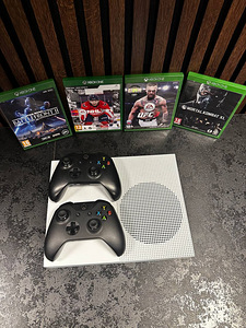Xbox One S täiskomplekt — 2 pulti + 4 mängu, ühenda ja mängi (4 foto / 5)