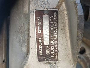 Kasutatud paadimootor Suzuki DT9.9 (4 foto / 4)