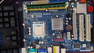 Pentium e5200 + asrock g31m-gs + 4gb RAM