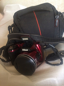 Korralik Nikon Coolpix L810, 16MP, 26x zoom, 32GB, kott