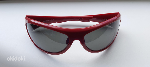Giorgio Armani sunglasses red