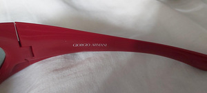 Giorgio Armani sunglasses red (8 foto / 10)