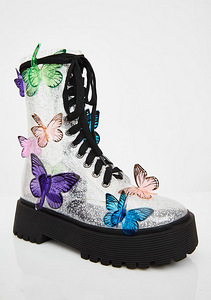Kummisaapad CLUB EXX - Terrarium Butterfly Boots - 38 (3 foto / 7)