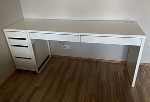 MICKE kirjutuslaud sahtliga - IKEA (3 foto / 3)