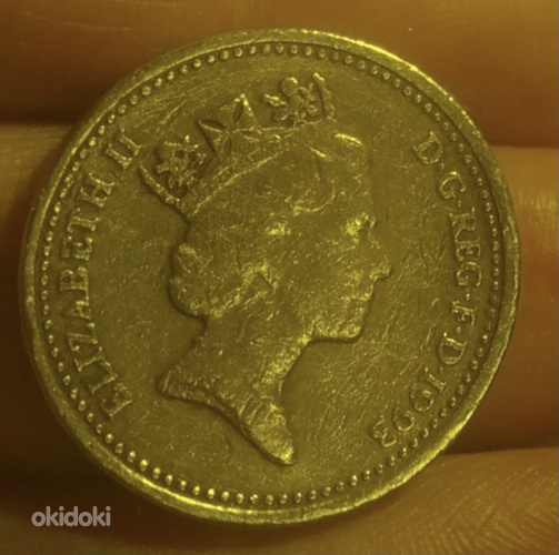 Британская монета 1993 (фото #1)