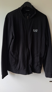 EA7 Emporio Armani олимпийка / спортивная кофта на молнии, ч (1 фото из 3)