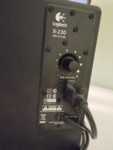 Stereokõlarid + subwoofer - Logitech X-230 (3 foto / 3)