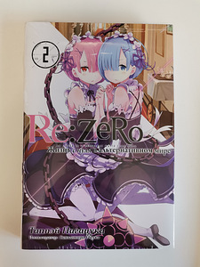 Raamat "Re:zero" 2. köide vene keeles