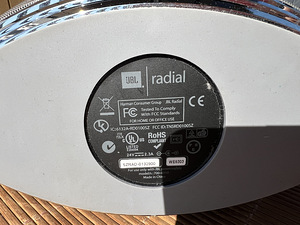 JBL RADIAL muusikakõlar (2 foto / 4)