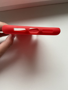 Punane ümbris iphone xr jaoks (3 foto / 3)