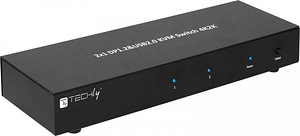 KVM Switch Techly DisplayPort/USB 2x1 Dual Head Video 4K * 3 (10 фото из 10)