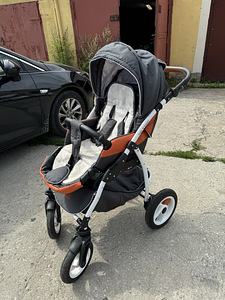 3-ühes jalutuskäru