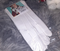 Новые белые перчатки