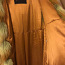 Люкс длинное пальто / жилет из меха лисы (фото #5)