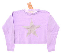 Фиолетовый свитер манго