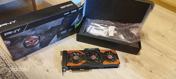 Graafikakaart PNY GeForce GTX 1080 8GB XLR8 Gaming OC