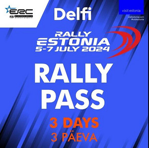Rally Estonia 2023 3 päeva PASS