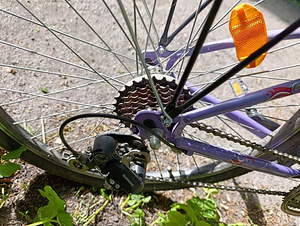 Naiste linnaratas 24" Shimano (4 foto / 5)