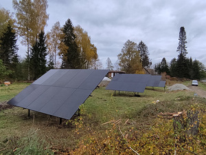 Päikesepaneelide maaraamide valmistamine ja paigaldus (4 foto / 10)