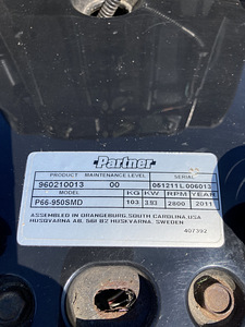 Murutraktor Partner P66-950SMD. Väga korralik! (8 foto / 9)