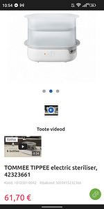 TOMMEE TIPPEE electric steriliser (1 foto / 4)